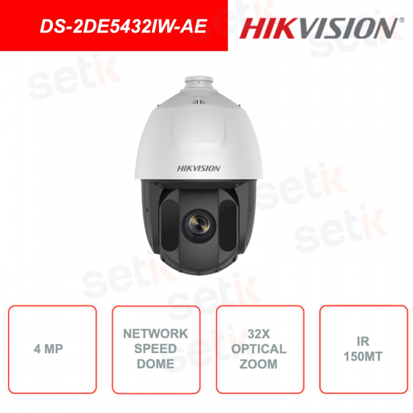 Telecamera Speed Dome PTZ HIKVISION DS-2DE5432IW-AE