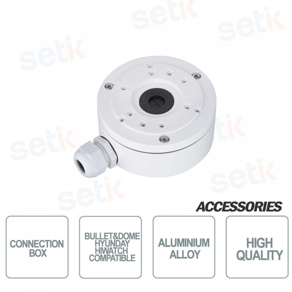 Connection box for Hyundai Bullet, Dome and HiWatch