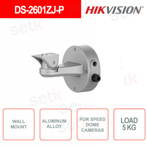 Soporte de pared HIKVISION DS-2601ZJ-P para cámaras Speed Dome