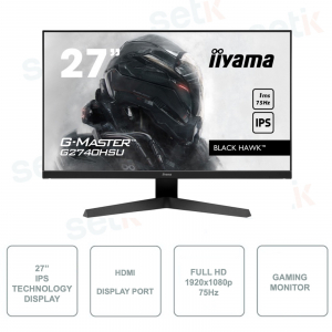 G2740HSU-B1 - 27 FULL HD 1080p monitor ideal for gaming - IIYAMA