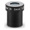 6mm LENS. 3MPX. F1.6 1/2.5". S-MOUNT.  HFOV 54°