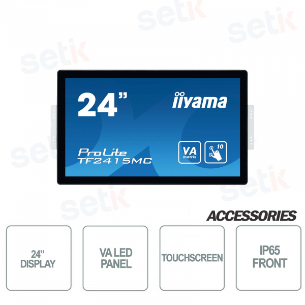IIYAMA ProLite 24 '' VA LED Panel touchscreen monitor