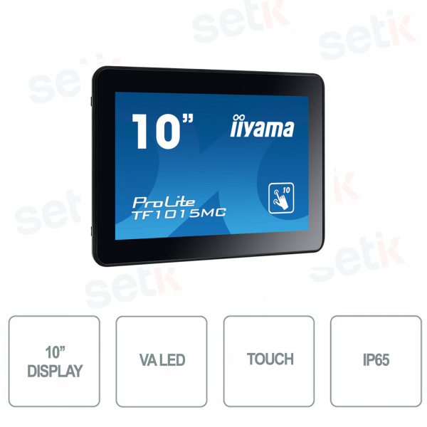 Prolite VA LED 10-Zoll-Touch-IP-Monitor - IIYAMA