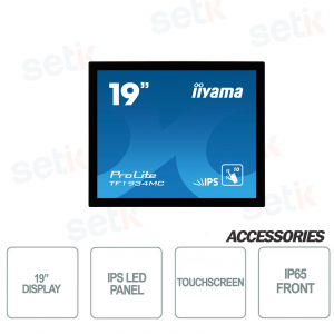 Moniteur à écran tactile IPS LCD IIYAMA ProLite 19 ''