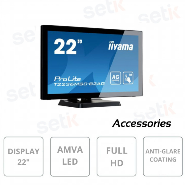Prolite 22 Inch Full HD Touchscreen AMVA Led Monitor - IIYAMA
