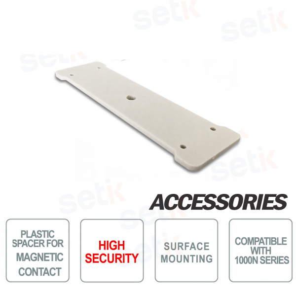 Distanziale in plastica per contatto magnetico per serie 1000N ad alta sicurezza IP65 - CSA