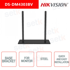 Support base for Vesa 400x400 Hikvision monitor