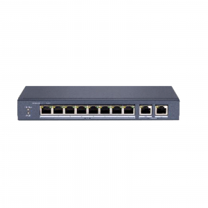 DS-3E0310P-E/M - Unmanageable network switch 8 PoE ports - 2 Gigabit ...