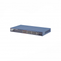 Conmutador Hikvision de 24 puertos PoE + 2 Gigabit Fast Ethernet