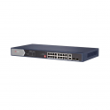 DS-3E0520HP-E - HIKVISION - Commutateur réseau ingérable - 20 ports Gigabit - Protection contre la foudre