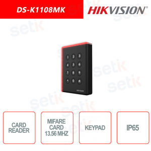 Mifare-Kartenleser mit Hikvision-Tastatur