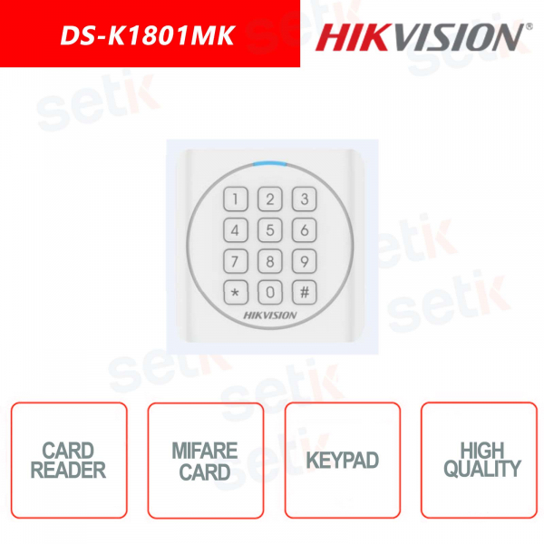 Mifare Hikvision Kartenleser mit Tastatur