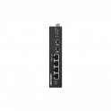 Commutateur non géré Hikvision 3 PoE + 1 Hi-PoE + 2 Gigabit SFP