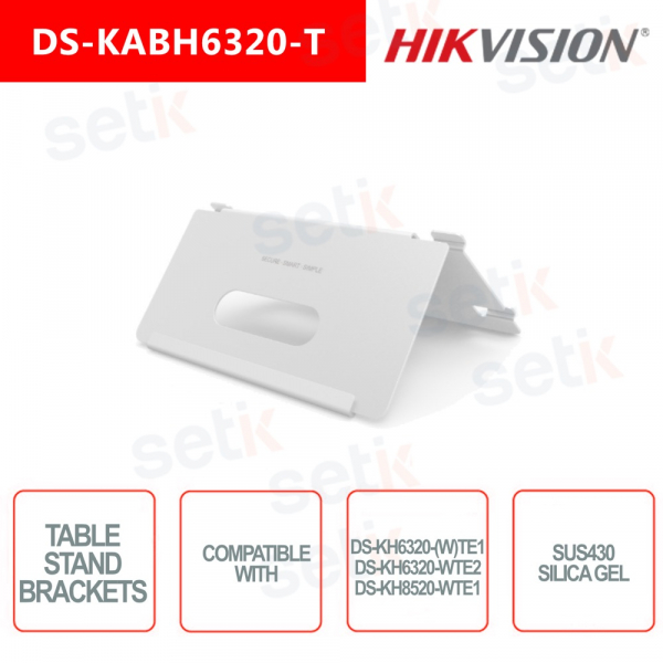 Support de table d'intérieur pour interphone vidéo Hikvision