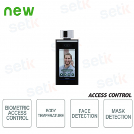 Biometric reader - Facial recognition - 2MP - Dahua