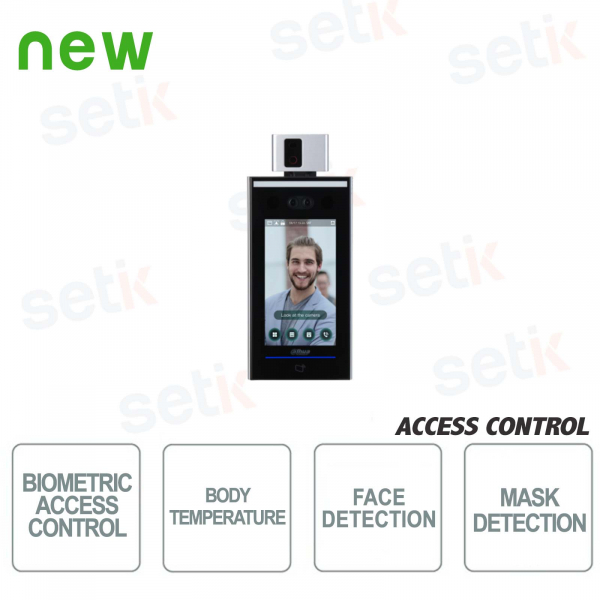 Lettore Biometrico - Riconoscimento facciale - 2MP - Dahua