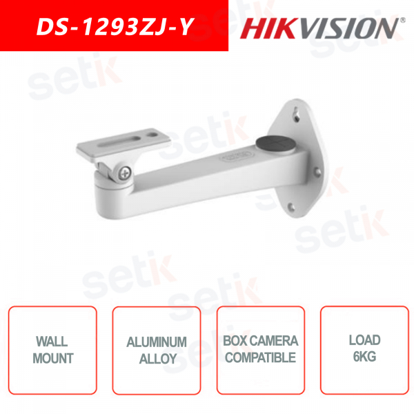 Staffa di montaggio a parete per telecamera box Hikvision DS-1293ZJ-Y
