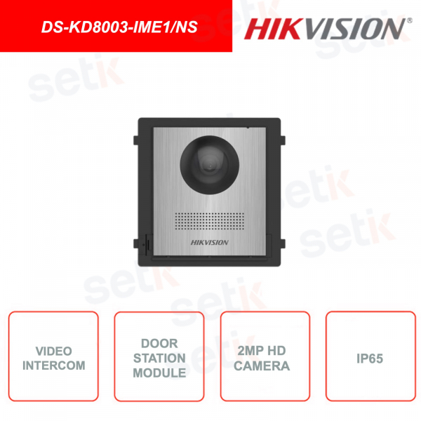 DS-KD8003-IME1 / NS - Außenstation - 2 MP HD Fisheye-Kamera - IP65