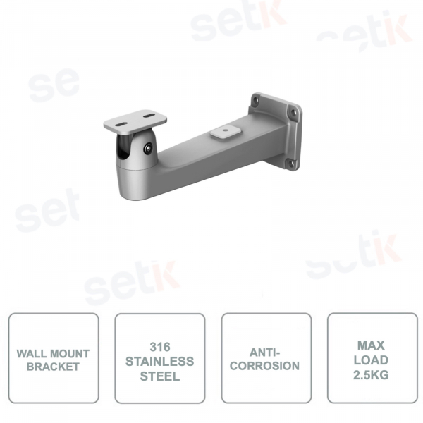 PFB720WA - DAHUA - Wall bracket - Anti-corrosion - 316L stainless steel - For dome
