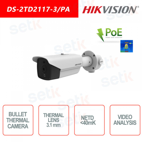 Hikvision Thermal Bullet Kamera