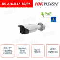 Telecamera Termica Hikvision Bullet PoE - Allarme Incendio
