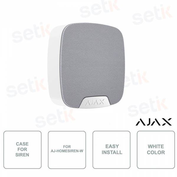 AJ-CASEHS-W/12313 - Ajax - Carcasa de repuesto para sirena - Compatible con AJAX modelo 38111.11.WH1