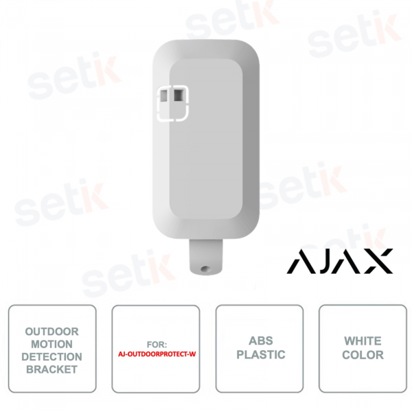 AJ-BRACKETMPO-W - Ajax - Outdoor motion detector support - White color