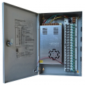 Power Box 12V 30A - 18 Fuses - Setik