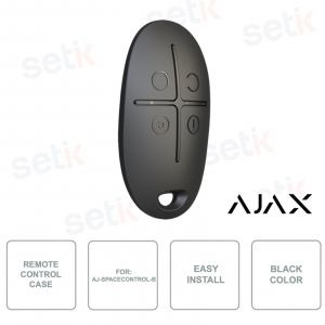 AJ-CASESC-B/12324- AJAX - Carcasa para mando a distancia modelo 38167.04.BL1 - Color negro