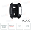 AJ-HOLDER-B - Ajax - Halterung für Notruftaste - Schwarze Farbe - Für ausgewählte Ajax-Modelle