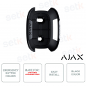 Ajax Holder Black: Universal Holder for Buttons and DoubleButtons with Quick and Safe Installation