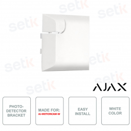 AJ-BRACKETMC-W / 21573 - Replacement bracket for 38190.23.WH1 - In ABS plastic - White color