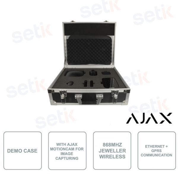 AJ-DEMOCASE2-B - Ajax demo case for presentation of alarm kits