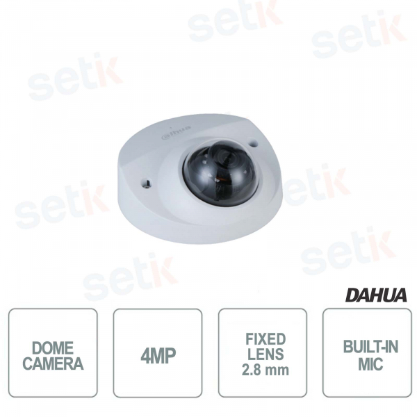 Dahua Dome Camera - Starlight - 4MP - IR 30 m - IVS