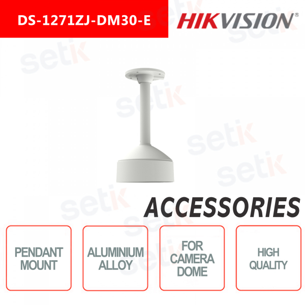 Support pendentif Hikvision en alliage d'aluminium capacité 3KG