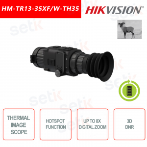 Termocamera monoculare Hikvision HM-TR13-35XF/W-TH35