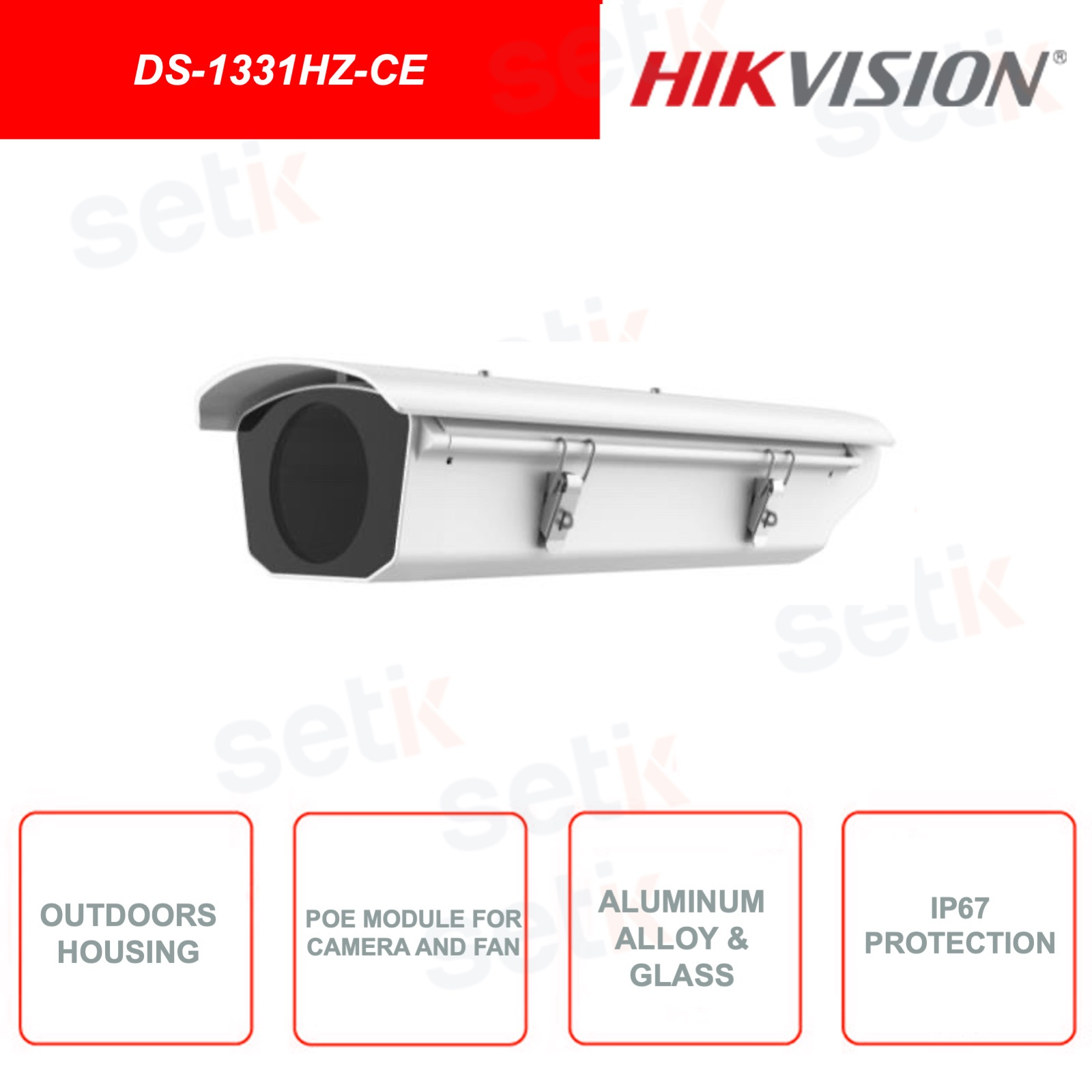 DS-1331HZ-CE Hikvision aluminum alloy housing for video