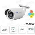 Bullet Video Surveillance Camera 4 in 1 2MP 2.8mm Smart IR 20 LED 20-30 meters HYUNDAI