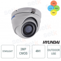 Dôme Fixe Starlight 4in1 2MP ir exir 20-30 Mètres Cmos 2MP Hyundai