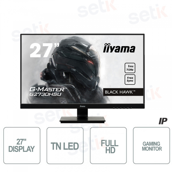 Black Hawk Gaming 27 ”Full HD G-Master Monitor - IIYAMA