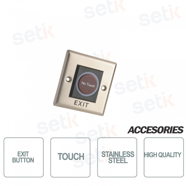 ASF908 Stainless Steel Touch Exit Button - D