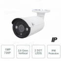 Caméra IP 720P Bullet 2.8-12mm Leds Dot - Lite Setik