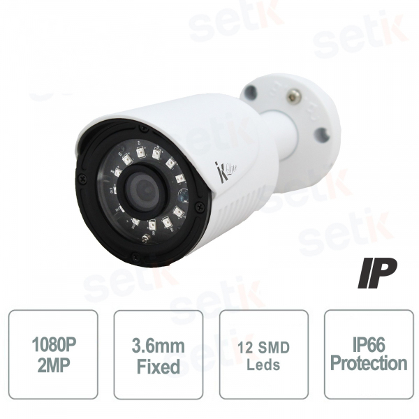 Telecamera IP Bullet 2MP 1080P 3.6mm - Serie Promo - Setik