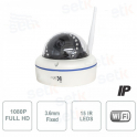 Standalone IP Kamera 2MP Dome 3.6mm IR Wireless - Setik