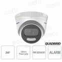 Hyundai 2 MP 4in1 Dome Camera Fixed Optic PIR WDR 130dB A