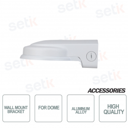Wall mounting bracket - Aluminum alloy - White color - Dahua