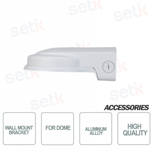 Wall mounting bracket - Aluminum alloy - White color - Dahua