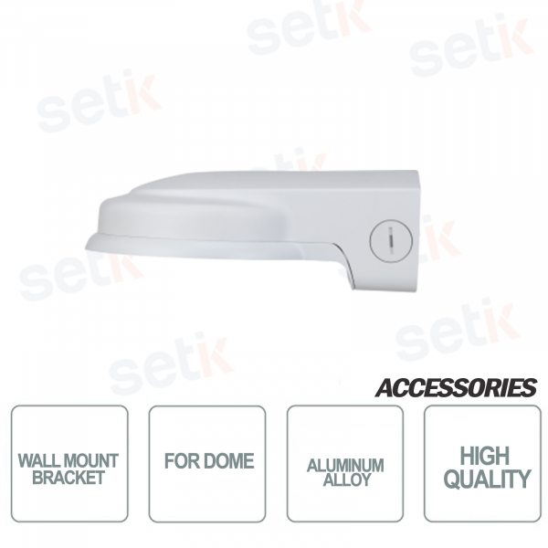 Soporte de montaje en pared - Aleación de aluminio - Color blanco - Dahua