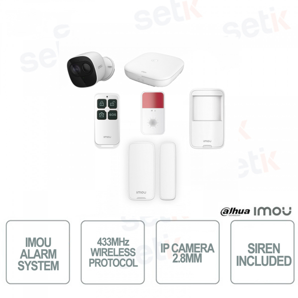 IMOU Kit Camera Professionale Wireless senza fili