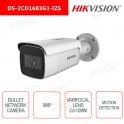 Cámara de red Bullet Hikvision 2.8-12mm IP67 PoE Onvif 4K Detección de movimiento Alarma de audio